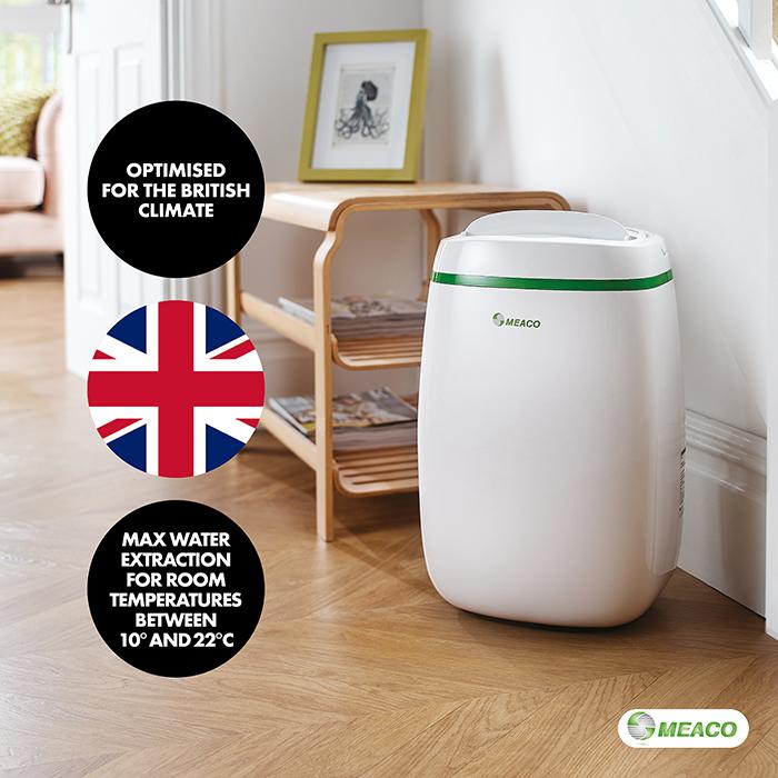 Meaco 12L Low Energy Dehumidifier and Air Purifier New Arrival