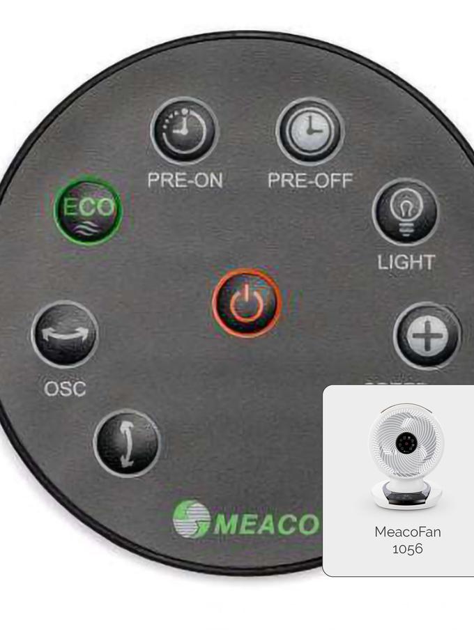 MeacoFan 1056 Air Circulator Remote Control For Sale