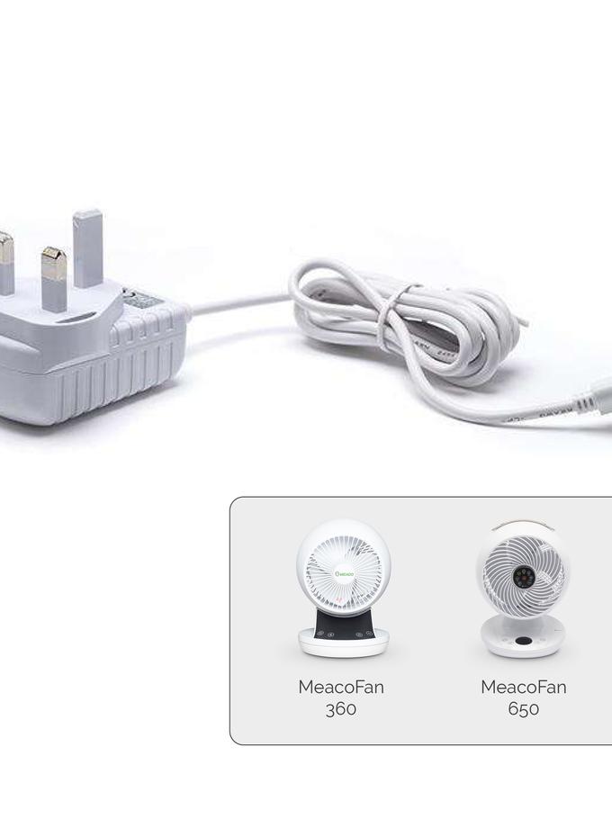 MeacoFan USB Cable and Plug Set For Sale